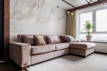 Трикотажный велюр Manhattan в «Квартирном вопросе» на НТВ